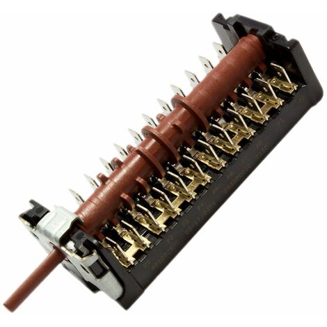 Kgasupplies Set 4 Manopole Universali Nere Per Forni E Piani Cottura - Con Adattatori Per Diverse Spine