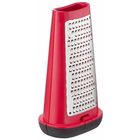 MSV MS691 Grattugia Multiuso – Acciaio Inox, Per Formaggio, Verdure, Noce Moscata, Accessorio Da Cucina - 6