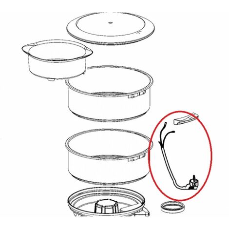 Supporto Vassoio Per Cottura A Vapore COOKEO – Ricambio SS-208073 Compatibile Con KRUPS E MOULINEX
