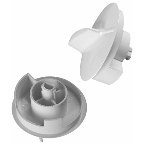 Pulsante timer bianco - Forni a Microonde - WHIRLPOOL - 51576