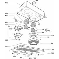 Motore originale (codice 4011) - Cappa aspirante - IKEA WHIRLPOOL - 4355798