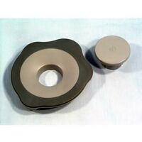 Caffettiera Shabby Chic Fango E Bianco - Moka 2 Tazze In Alluminio, Idea Regalo Vintage - Foto 7