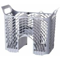 Cestello Posate Per Lavastoviglie Bauknecht 488000386607 – Grigio, In Plastica, Compatibile Hotpoint/Whirlpool