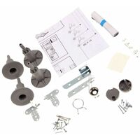 Ricambio Beko 1880580400 Vassoio Posate E Clip Per Cestello Superiore Lavastoviglie Beko - Ricambio Per Modelli D3421FW, D3421FS Ricambio Per Modello D3421FW - Foto 13