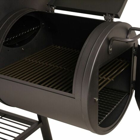 CosmoGrill Smoker 90KG XXL Barbecue with Temperature Gauge & Charcoal ...