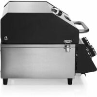 CosmoGrill Compact Gas Stainless Steel 2 Burner BBQ Ideal For Tables Grills Terraces Camping