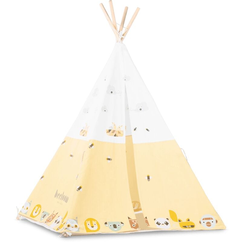 Beeloom - Tipi niños juego tienda campaña infantil tela algodón interior diseño exclusivo