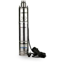 Bomba sumergible aguas limpias 370 W (0,5 CV) caudal máximo 20 L/min, altura de bombeo hasta 50 m, diseño compacto, resistente, fácil de instalar, mantener, ideal pozos, riego doméstico y abastecimien