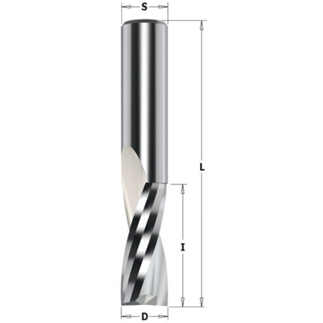 191.082.11 FRAISE HELICOIDALE Z2 POS. D=8X42X90  HWM DR