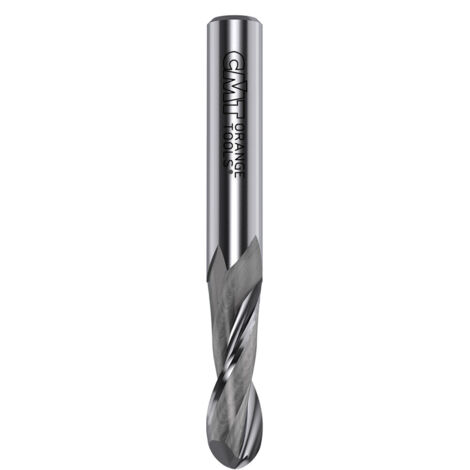 199.001.11 FRAISE A' COUPES HÉLICOIDALES POSITIVES POUR PROFIL GORGE HWM Z2 S=6,35 D=3,2X12 (1/3)
