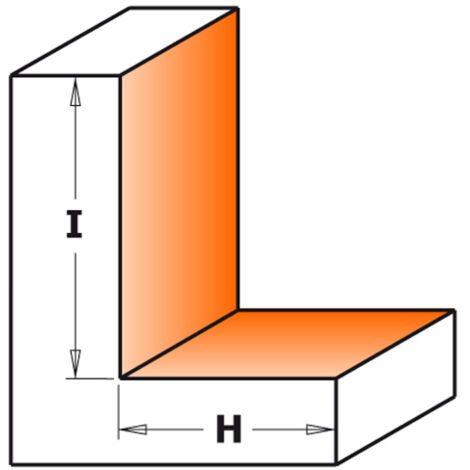 660.990.11 FRAISE FEUILLURE HM S=12 D=50.8X28.3 DR. (1/5)