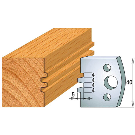 690.075 JEU DE 2 COUTEAUX KSS 40X4MM