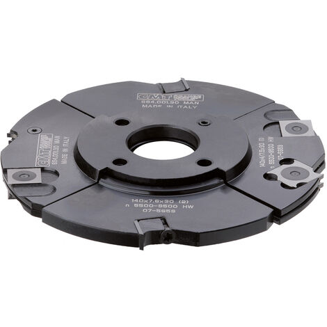 694.001.30 JEU DE 3 TÊTES POUR CANAUX LATÉRAUX RÉGLABLES HW D=140x4-15x30