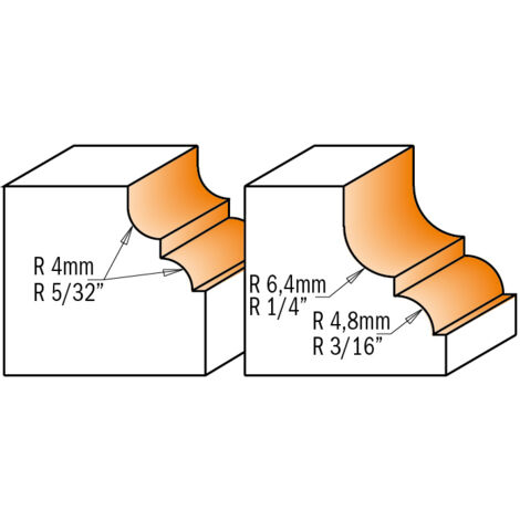 945.350.11 HM-FRAISE A PROFIL D=35X17.5R1=6.35 R2=4.8 S=8