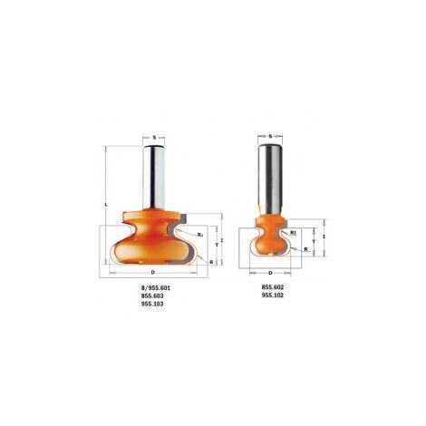 CMT – Coffret de fraises pour défonceuse et affleureuse – Type HW Z2 – Diamètre de la queue 8mm – Pour bois léger et massif – Coupe nette sans éclat (1/7)