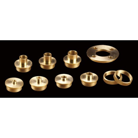 CMT-TGA JEU DE 7 BAGUES DE GUIDAGE (10 PIECES) POUR DeFONCEUSES