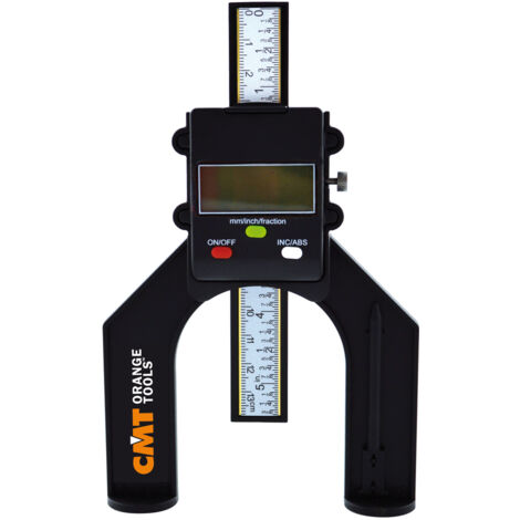 CMT – Pied à coulisse numérique DHG001 0-80 mm – Goupille de profondeur 0-52 mm – Précision ±0,10 mm – Aimants intégrés pour mesures précises