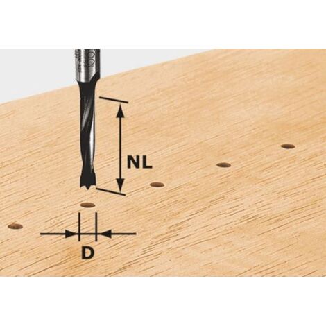 491067 Festool Foret pour chevilles HW S8 D6/30 Z