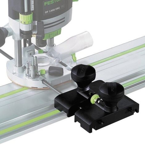 Butée de guidage pour défonceuse FS-OF 1400 – Réglage précis – Support pour bois dur – Compatible avec défonceuses FESTOOL