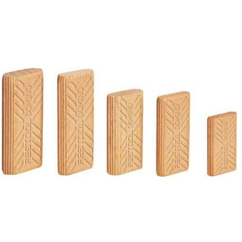 Festool – Tenons Dominos 6 x 40 mm pour assemblages solides en bois massif – Boîte de 1140 pièces – 493297
