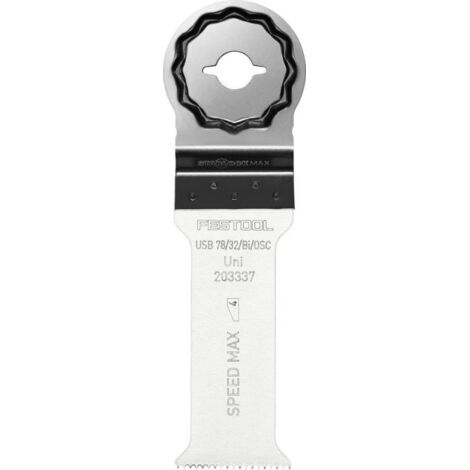 Festool – 203337 Lame de scie universelle bimétal 78mm – Pour coupes plongeantes bois et matériaux composites – Lot de 5 pièces (1/8)