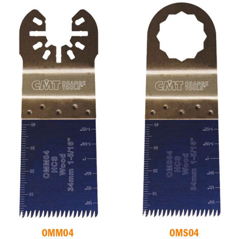 OMM04-X1 34MM LAME PLONGEANTE DE PReCISION À DENTURE « JAPONAISE » POUR BOIS (1/2)