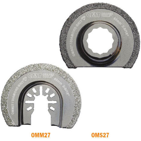 OMM27-X1 65MM LAME SEGMENTÉE EXTRA-LONG-LIFE AVEC REVÊTEMENT DIAMANTÉ