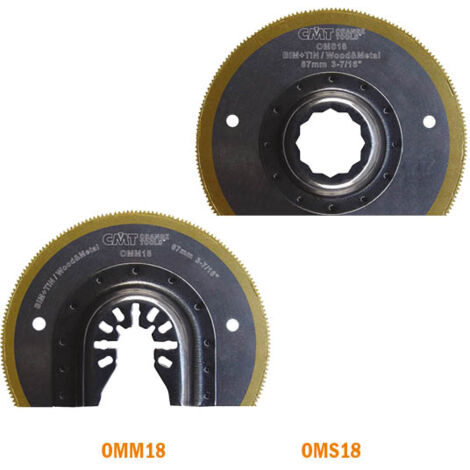 OMS18-X1 87MM LAME SEGMENTeE EXTRA-LONG-LIFE POUR BOIS ET MeTAL
