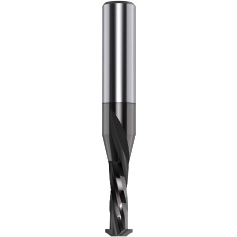 190.001.04 FRAISE HeLICOÏDALE Z2+2 HWM S12 D=9.8X25X83 DR (DLCS) P-SYSTEM (1/5)