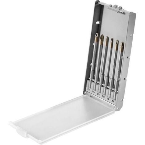 Festool – 577399 – Coffret d'embouts BKS SYS3 100mm – 6 pièces pour vissage bois, métal et plastique – Nickelé pour durabilité