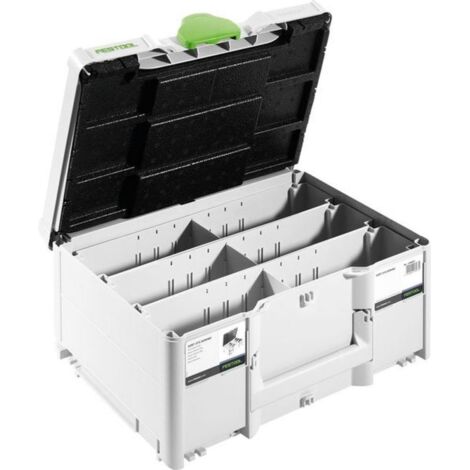 Festool – 576793 – Systainer³ SORT-SYS3 M 187 – Boite de rangement avec 3 compartiments flexibles – Adapté pour DF 500 et DF 700 (1/5)