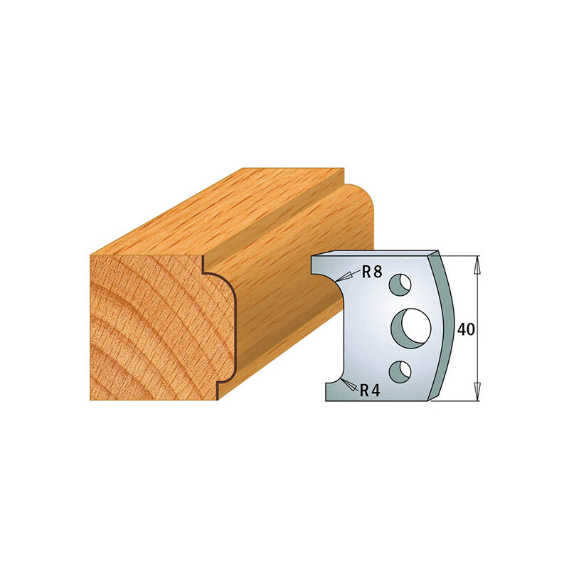 CMT 691.519 Par De Contracuchillas Altura 40 Mm Número 519