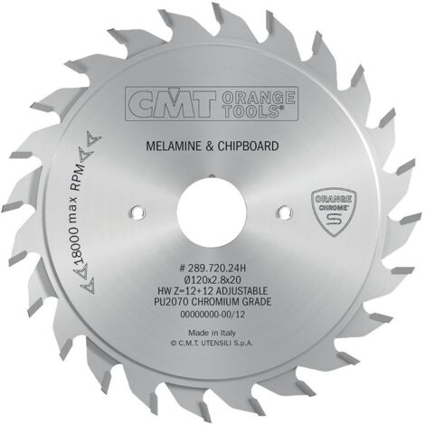 289.725.24H SIERRA INCISORA DE CROMO  HW 125X2,8-3,6X20 Z12+12 5°ATB (1/3)