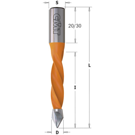 Fresa Raggio Convesso CMT 914.880.11 In Lega Dura, Diametro 38.1x31.7x70mm, R=19.05mm Destrorsa Per Fresatrici