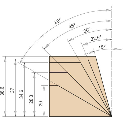 Fresa CMT Per Maniglie HW - Diametro 29 Mm - Per Legno E Fai Da Te - Foto 3