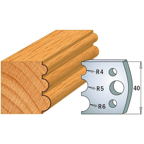 691.090 PAR CONTRACUCHILLAS 40X4MM
