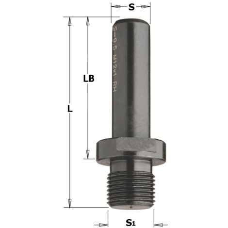 797.127.00 REDUCCIÓN M12X1 S=12.7 LB=40