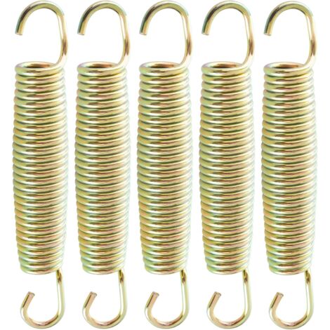 Ressorts De Trampoline De Rechange 178mm - 40 Pièces, Acier Galvanisé Antirouille, Pour Trampoline Enfant