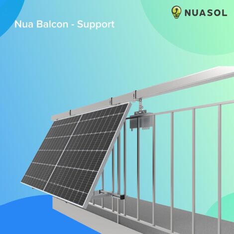 Cellule solaire Support solaire Balcon centrale électrique réglable