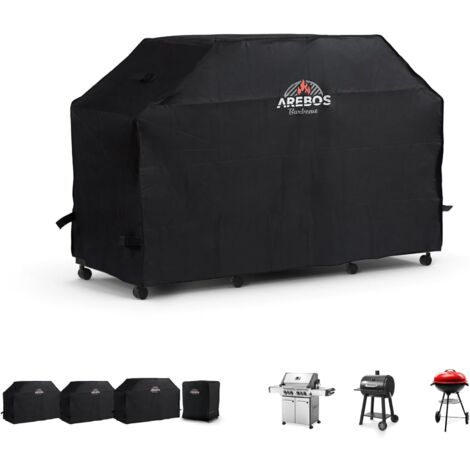 AREBOS BBQ Couvercle de gril hotte Housse de protection contre la pluie gazgril (1/5)