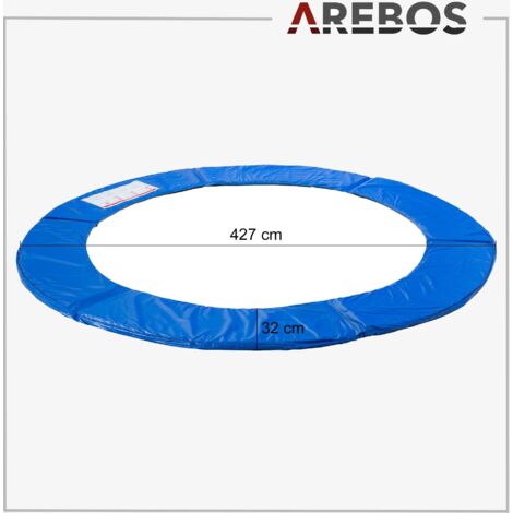 Coussin trampoline 427 cm Arebos remplace bordure usée en PVC