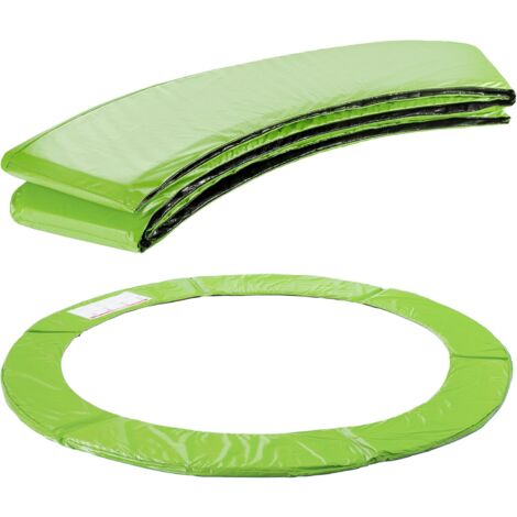 Arebos – Coussin de protection pour trampoline rond 244 cm – Largeur 28 cm – Résistant aux intempéries – Installation rapide avec sangles