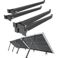 Nuasol 2x Support de module solaire surélevé Centrale de balcon Toit plat Façade