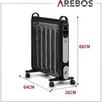 Élément Chauffant Air Chaud 220-240V 2000W - Uxcell - Crochet Mica Radiateur