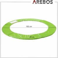 AREBOS Coussin de Protection des Ressorts Pour Trampoline 183 cm vert clair - Vert Clair
