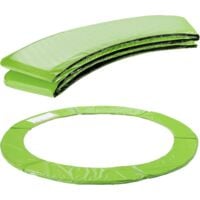 AREBOS Coussin de Protection des Ressorts Pour Trampoline 244 cm Vert Clair