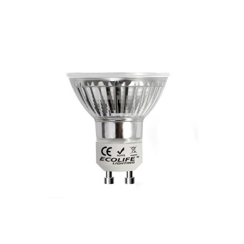 Pack 10 Ampoules LED GU10 - 5W Blanc Neutre - Deliled