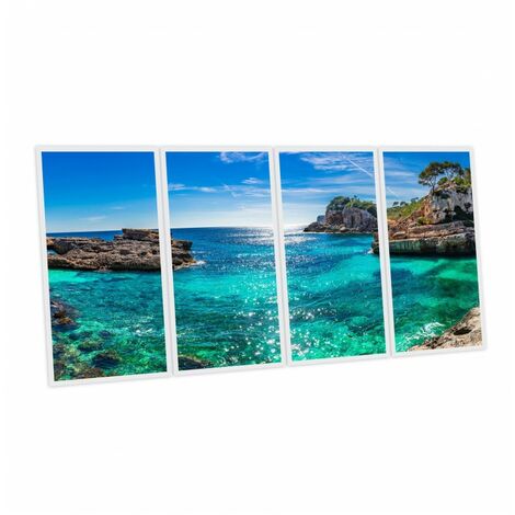 Pack de 1 dalle LED imprimée - Heaven - 600x600mm - Fabriqué en