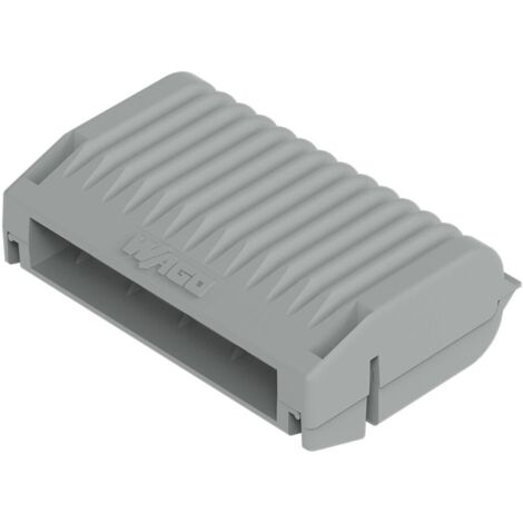 Wago – Lot de 3 gelbox série 221 pour conducteurs – Presse étoupe – Capacité de serrage 2.5mm² – Indice de protection IP20 – Diamètre de raccordement 2.5mm