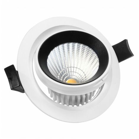 Spot LED rctangulaire 3x6W encastrable, dimmable et orientable 